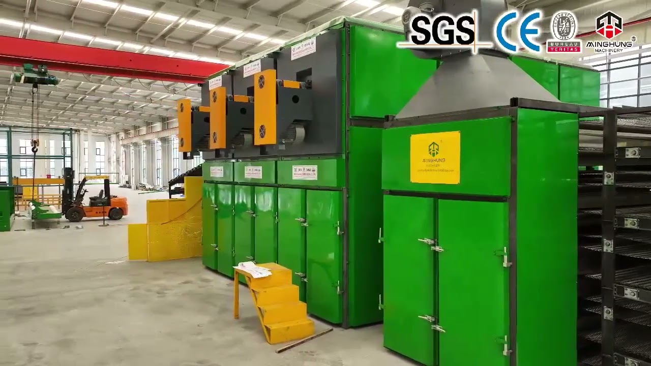 High-Capacity Veneer Dryer Machine for Wood Panel Production