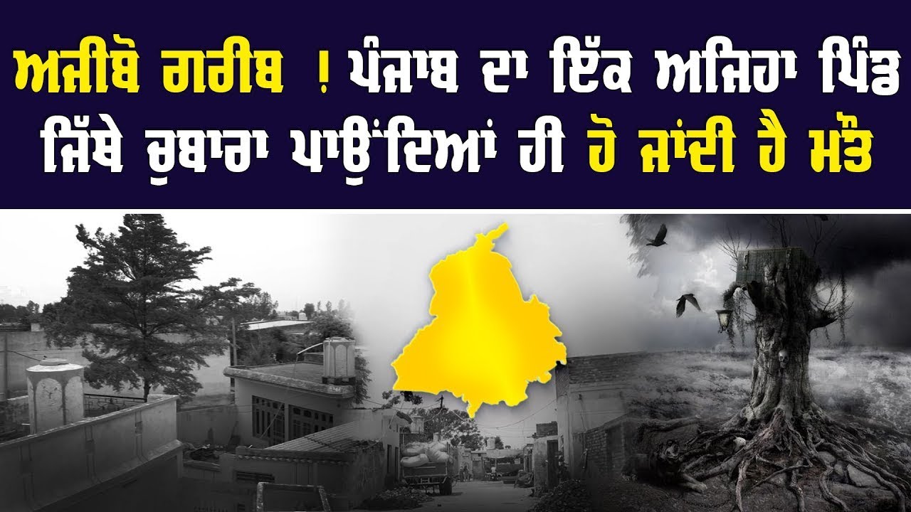 Unique village | Amazing village | Scary stories |  Horror Story | India Punjab | Punjab News