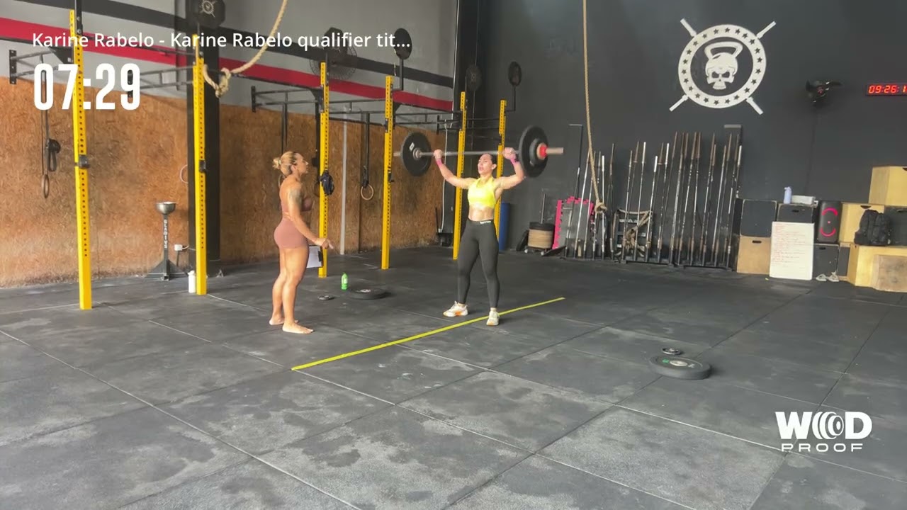 Karine Rabelo - Qualifier TITANS Games - prova 26.1 e 26.2