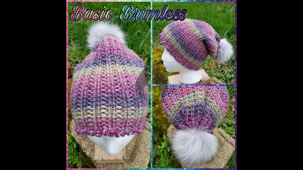Basic Brimless Loom Knit Beanie