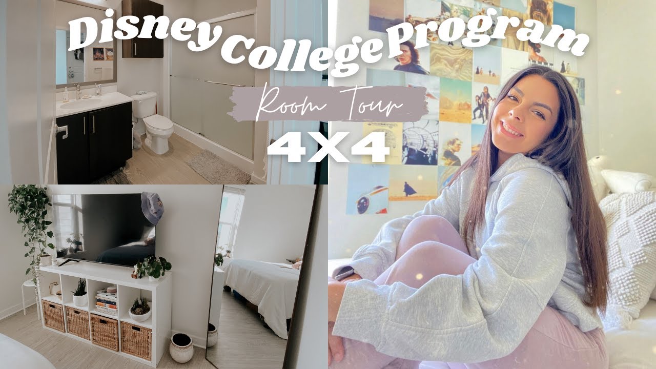 Flamingo Crossing Village Room Tour 4x4 (Disney College Program)