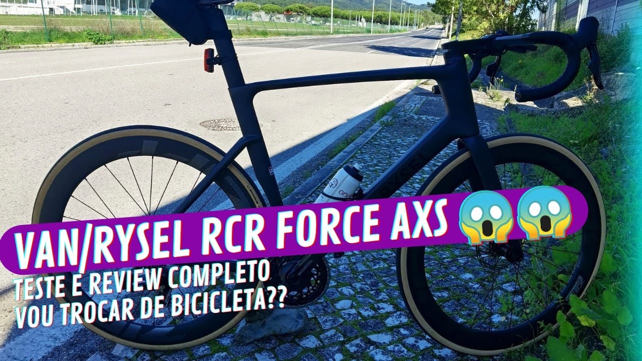 TESTE e REVIEW à Van/Rysel RCR Force Axs - Será que vou trocar de bicicleta??? 😱😱 | Aquele da Btwin