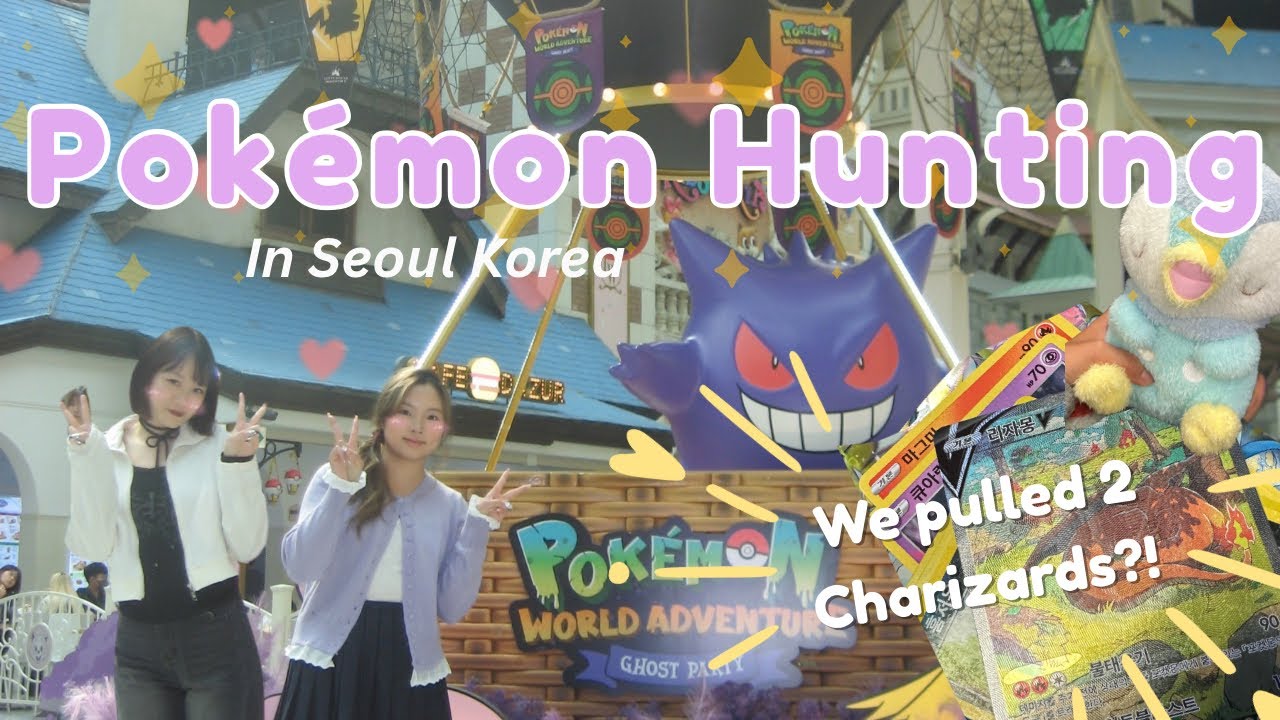 Pokémon Hunting in Korea: Visiting Pokémon World Adventure Lotte Mall, Pokémon card openings