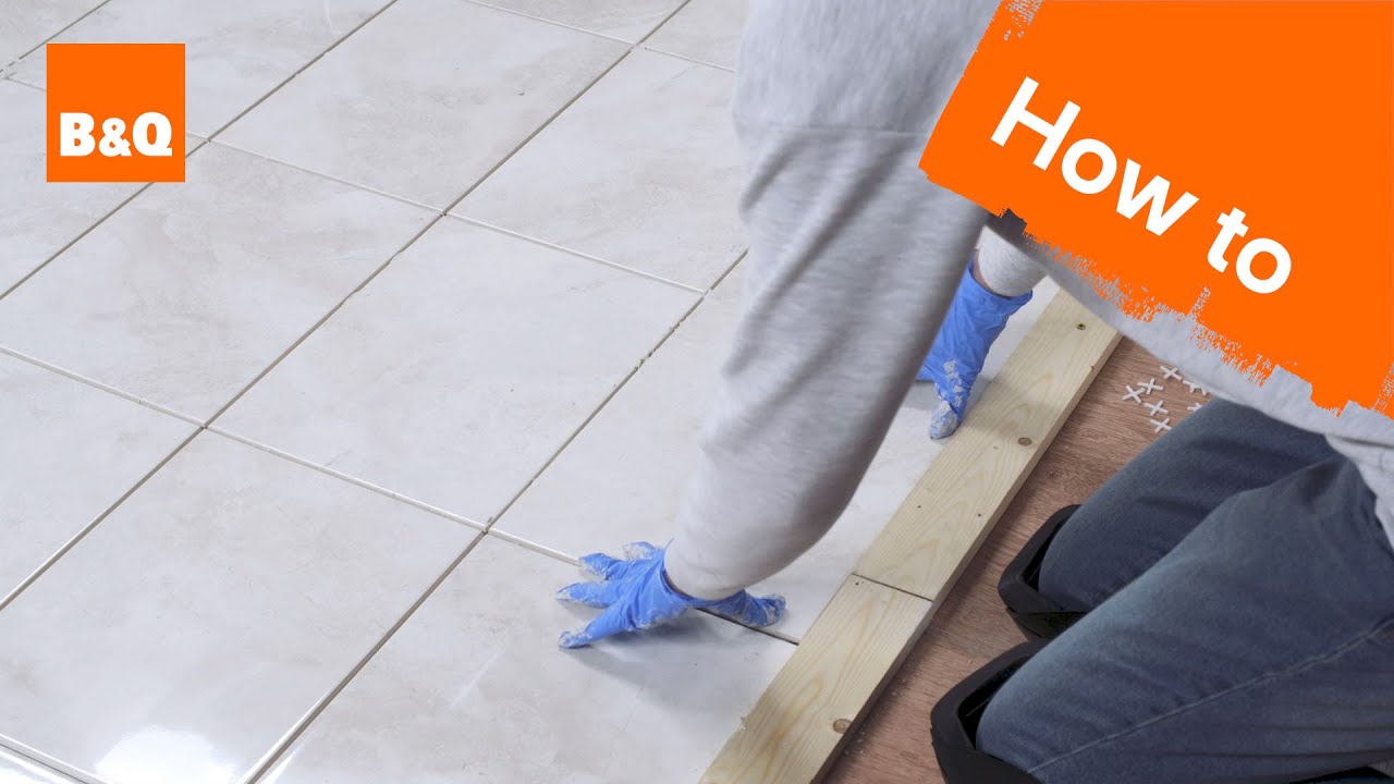 How to tile a bathroom floor