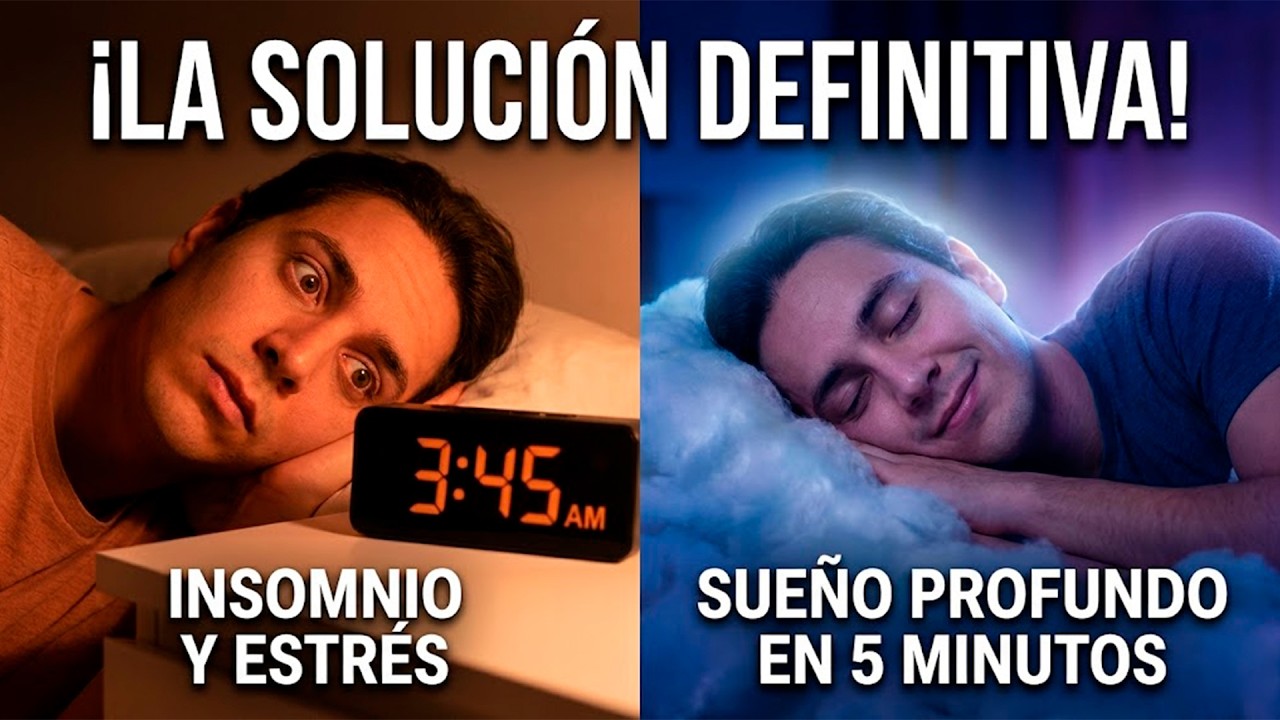 TE LO PROMETO: En 5 Minutos ESTÁS DORMIDO (Técnica de Doble Inhalación) | SUEÑO PROFUNDO