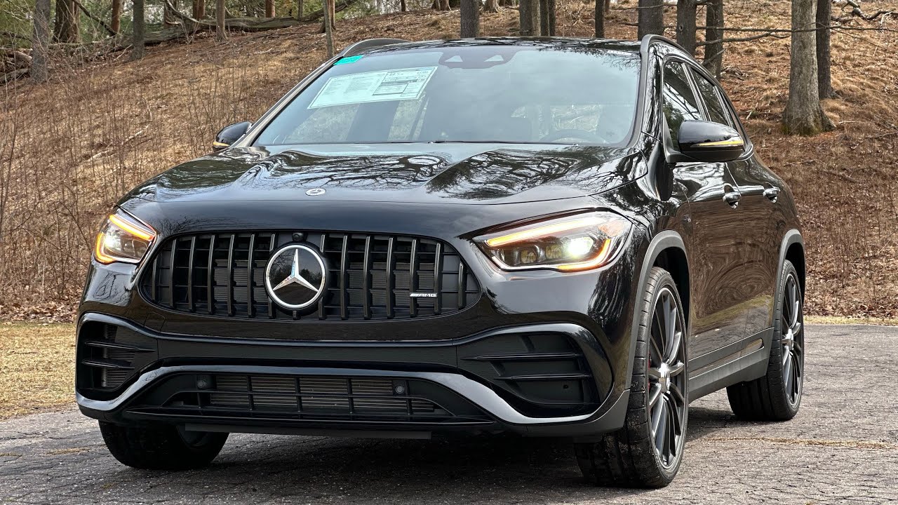 2023 MERCEDES GLA45 AMG ПОЛНЫЙ ПОДРОБНЫЙ ОБЗОР