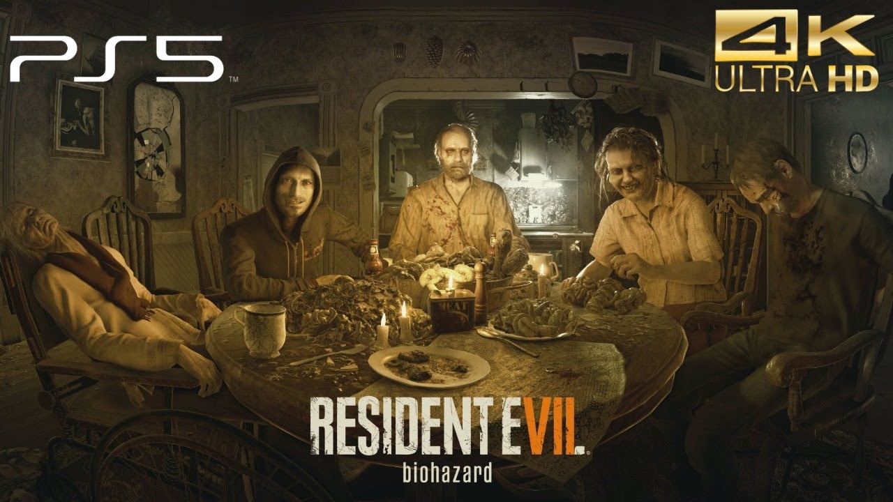 RESIDENT EVIL 7 Gameplay no PS5 Jogo Completo  [4K 60FPS] - Sem Coment&aacute;rios
