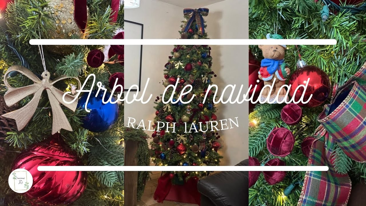 Árbol Navideño Ralph Lauren Style