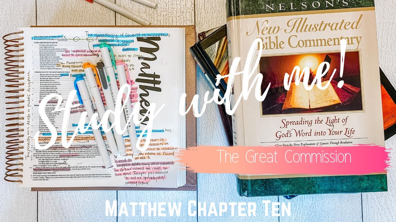 Study With Me-Matthew Chapter 10