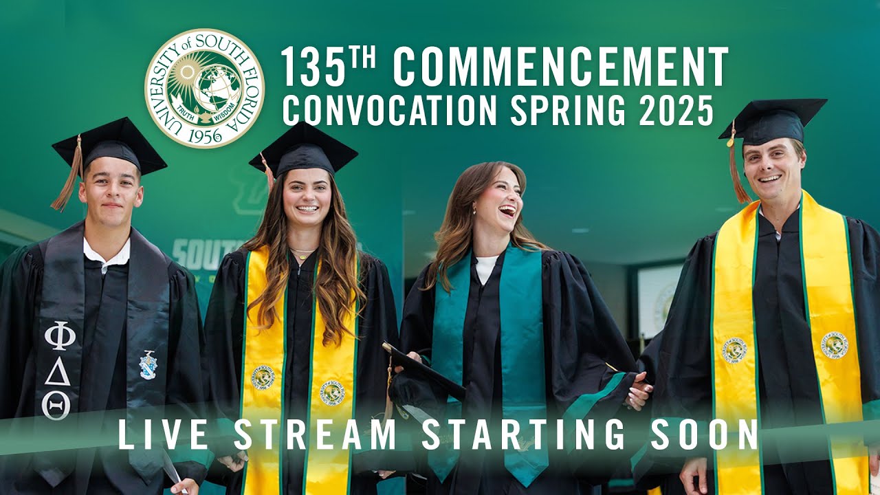 USF Spring 2025 Commencement Ceremony | Saturday 6:00 PM