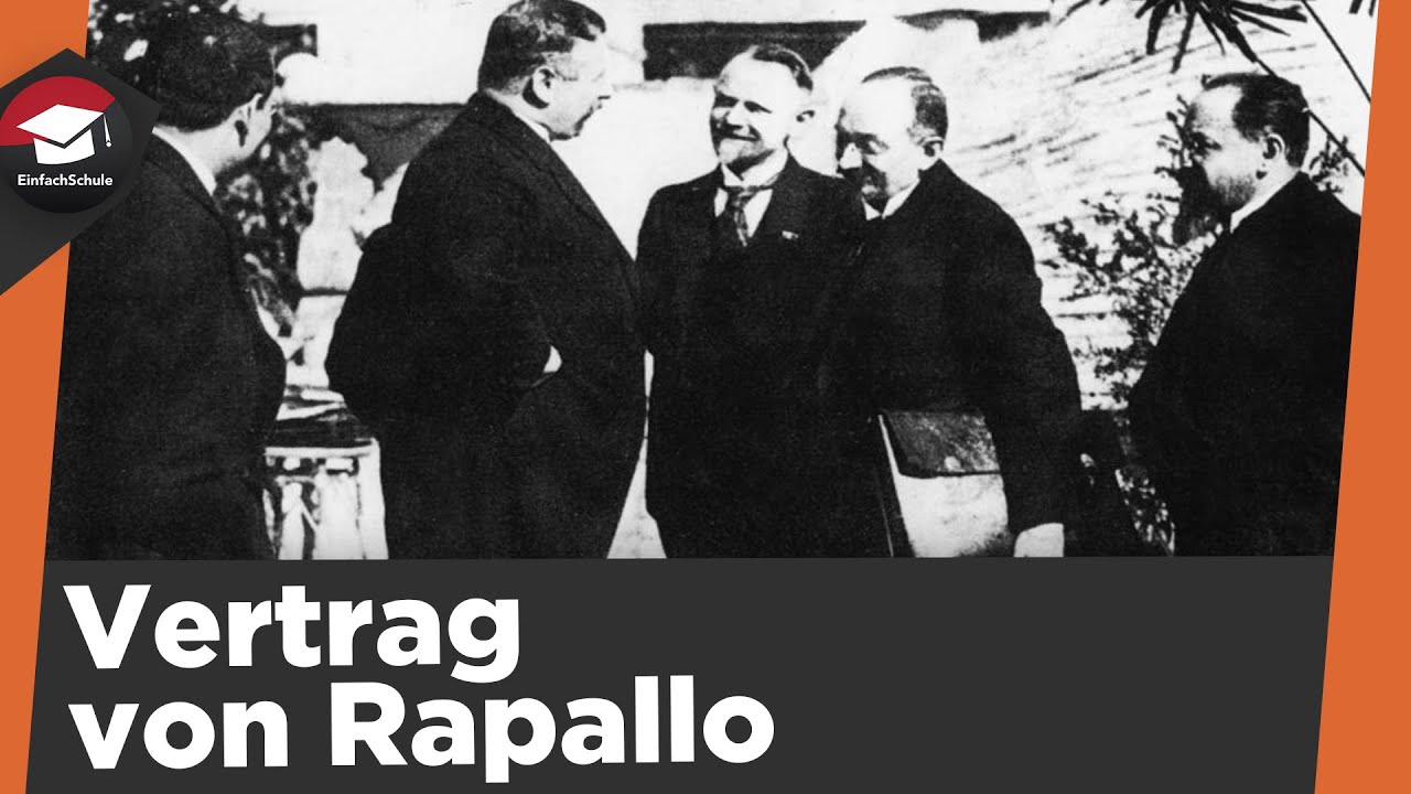 Vertrag von Rapallo einfach erkl&auml;rt - Vorgeschichte, Vertrag von Rapallo, Folgen einfach erkl&auml;rt!