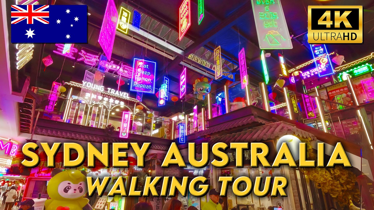 WALKING AROUND BURWOOD SYDNEY | Burwood Rd | 4K UHD Video Walk