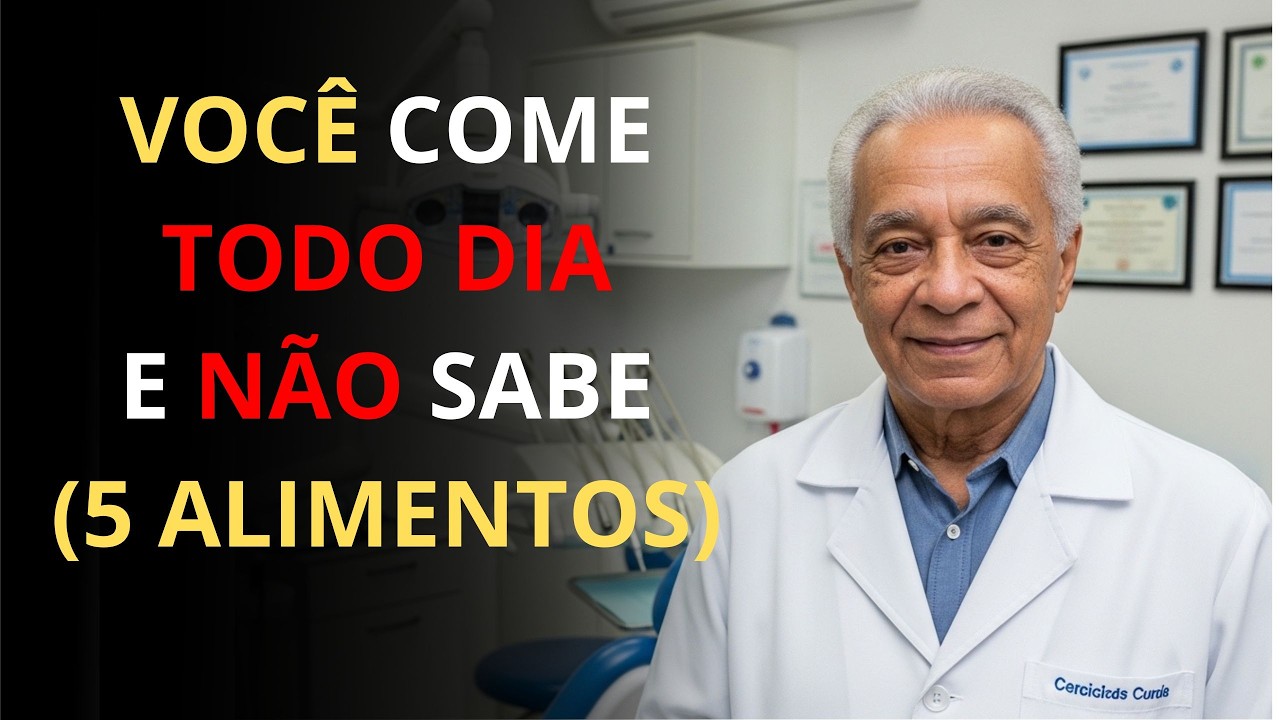 5. DENTISTA ALERTA: Esses 5 ALIMENTOS causam CÁRIE OCULTA em idosos (você come todo dia)