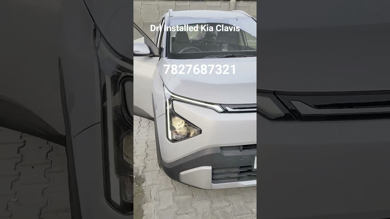 DRL Installed in Kia Carens Clavis HTE O | Base to Top Model Modifications!