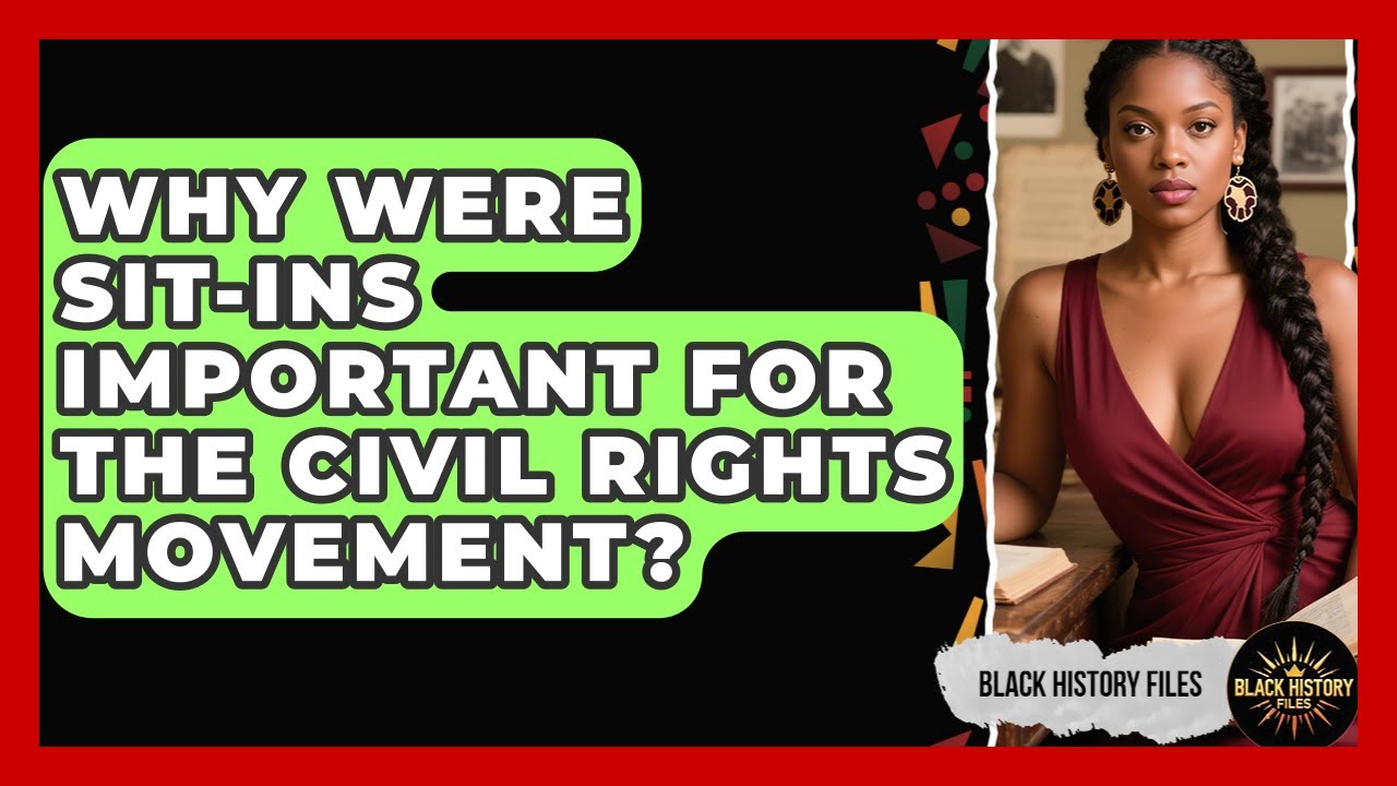 Why Were Sit-ins Important For The Civil Rights Movement? - Black History Files
