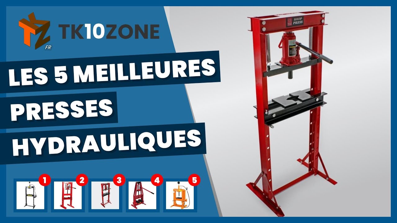 Les 5 meilleures presses hydrauliques