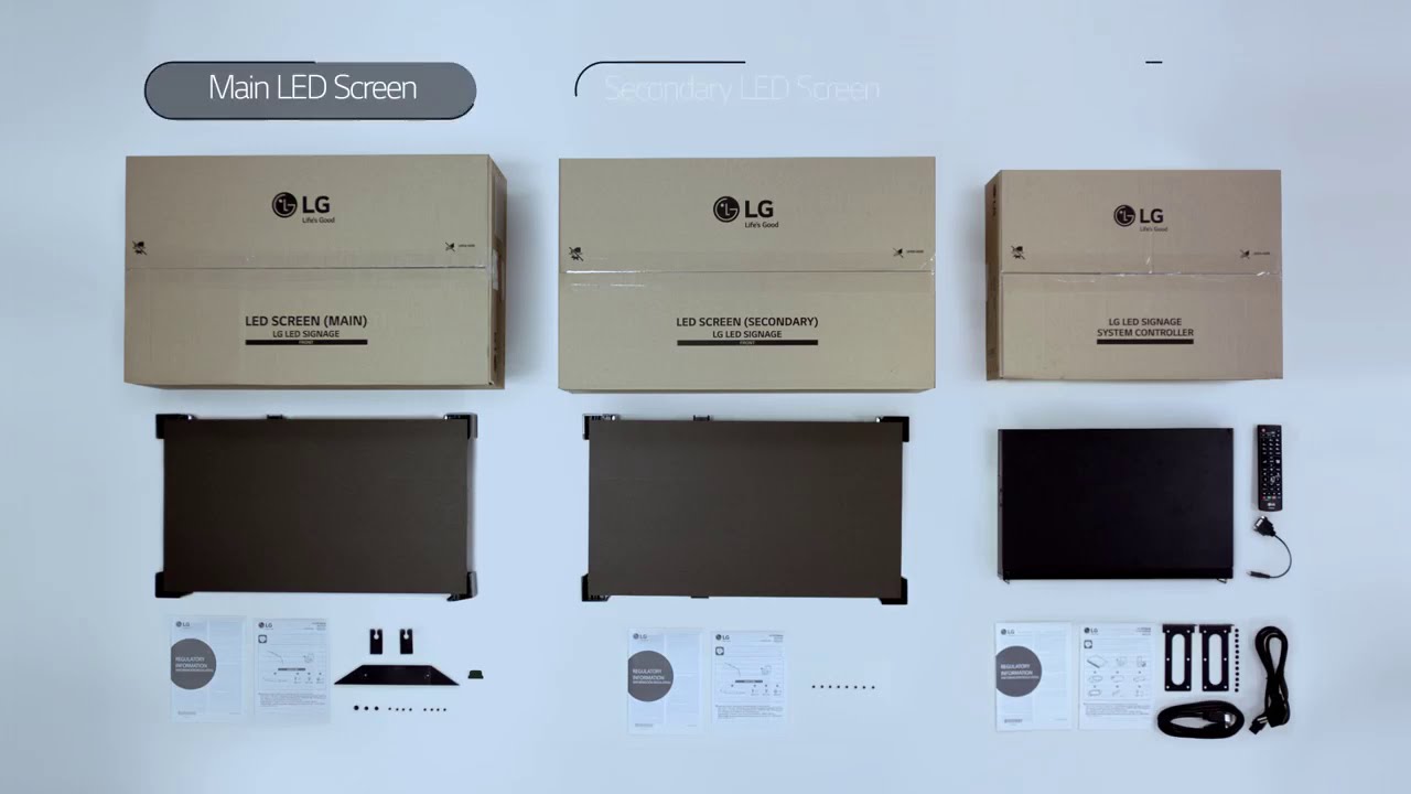 LG Cable-less LED Signage, LG MAGNIT & LG LED Bloc Installation Video