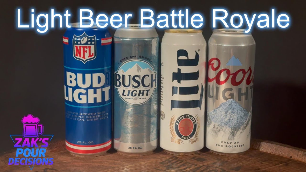 Light Beer Battle Royale - Super Bowl Recommendations