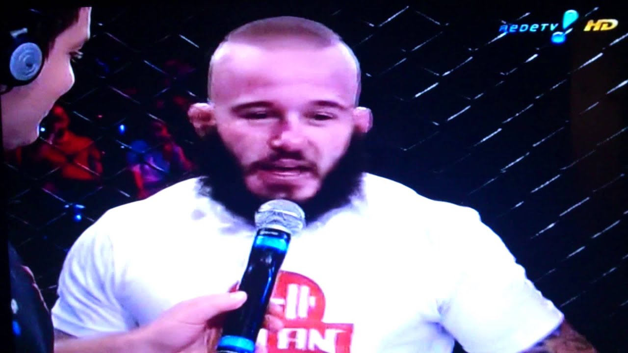Alex Kaspary XFC Agradecimentos