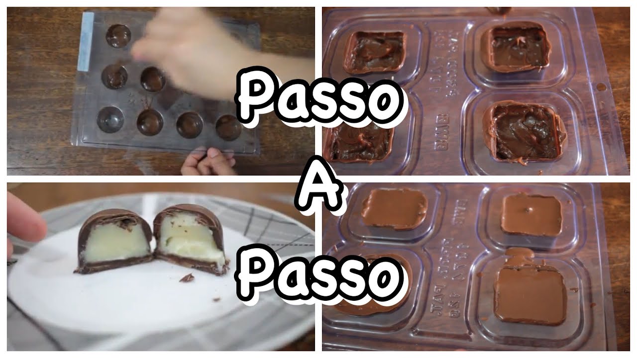 BOMBONS RECHEADOS REDONDOS E QUADRADOS - PASSO A PASSO - ARMAZENAMENTO E VALIDADE.