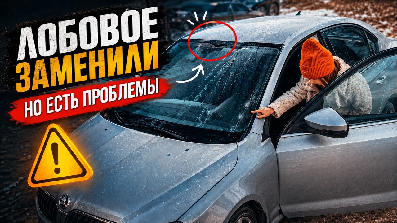 02 ФЕВРАЛЯ: Заменили стекло у шкоды, но не БЕЗ проблем