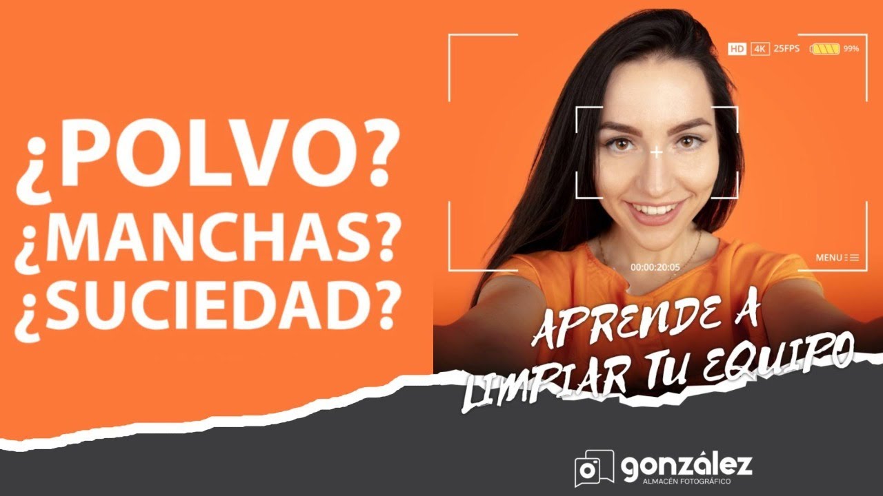 DIRECTO Limpieza de Cámaras y objetivos. La mejor forma de limpiar tu sensor