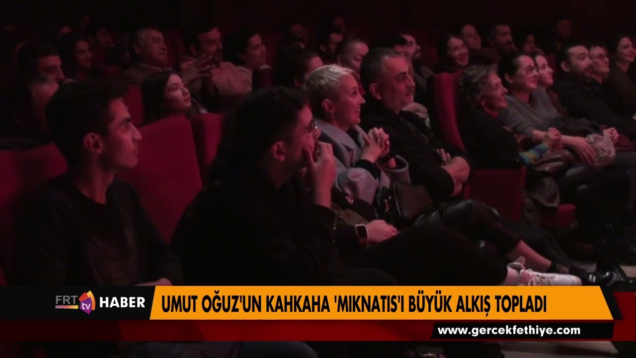 UMUT OĞUZ'UN KAHKAHA 'MIKNATIS'I B&Uuml;Y&Uuml;K ALKIŞ TOPLADI