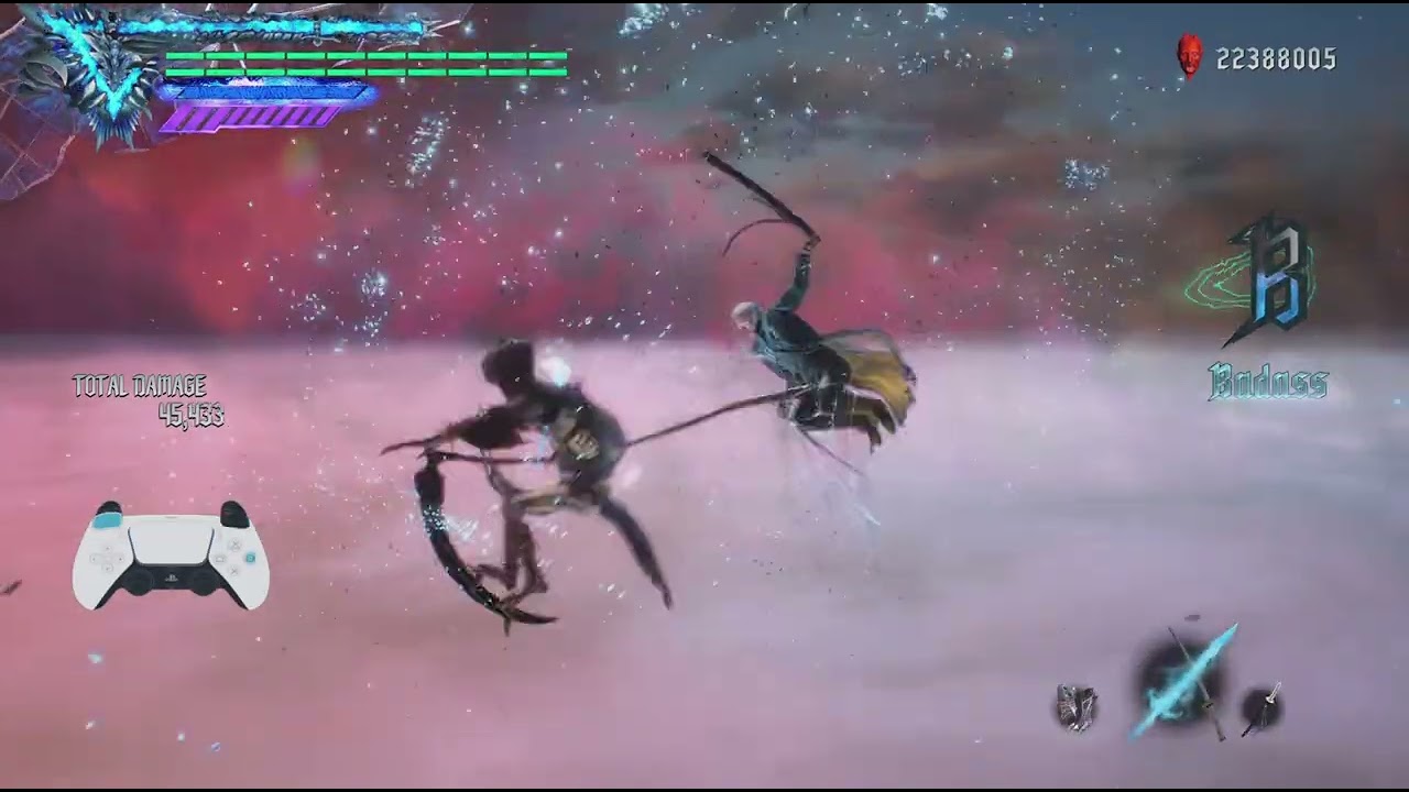 Vergil glitch lol