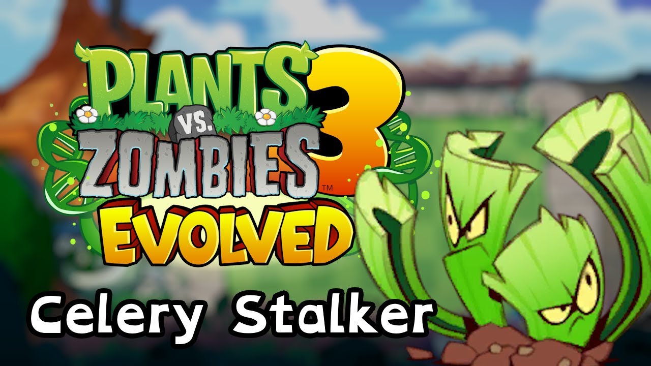 Plants vs. Zombies 3: Evolved - Unreleased Plant Celery Stalker Gameplay