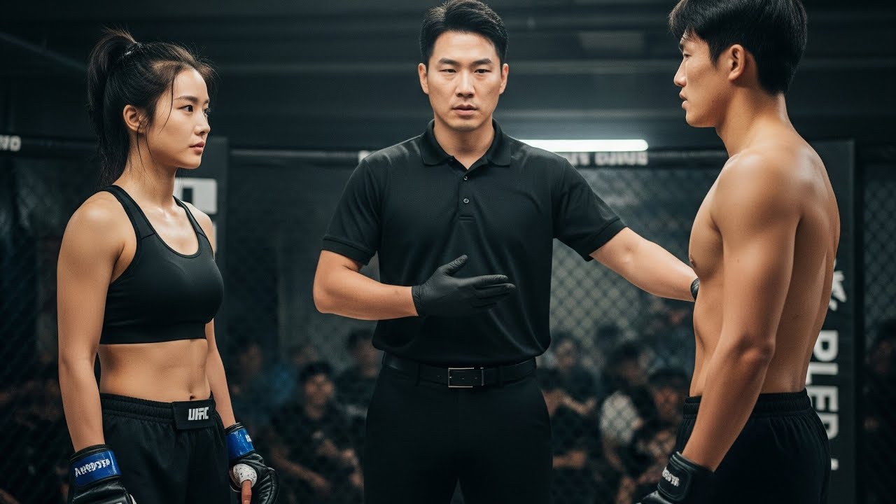 Male vs Female MMA Match