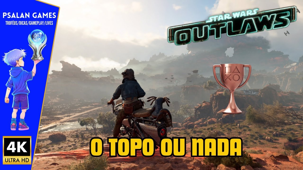 Star Wars Outlaws - Troféu/Conquista - O Topo ou Nada (There is no Try)