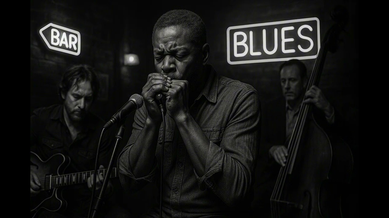 Back Alley Whispers &ndash; Deep Blues Harmonica | Bar Room Live Feel