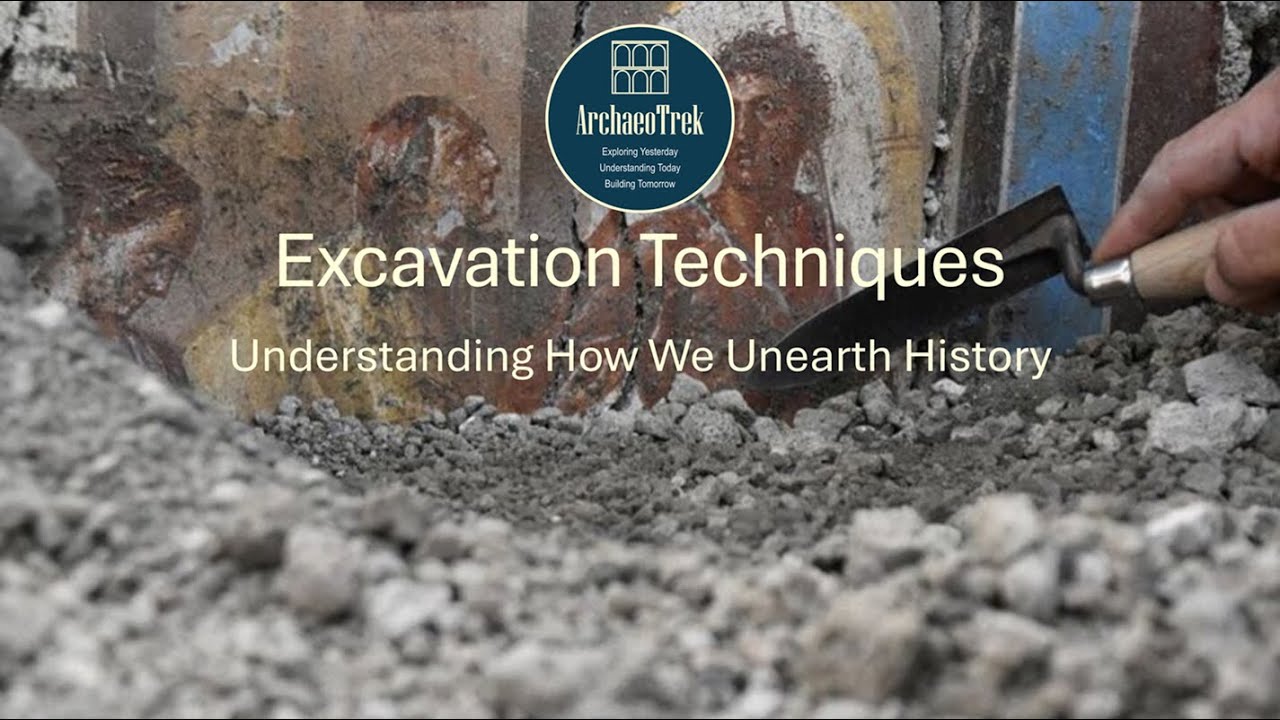 1.4 ArchaeoTrekOnline - Методы раскопок. Понимание того, как мы раскрываем историю.