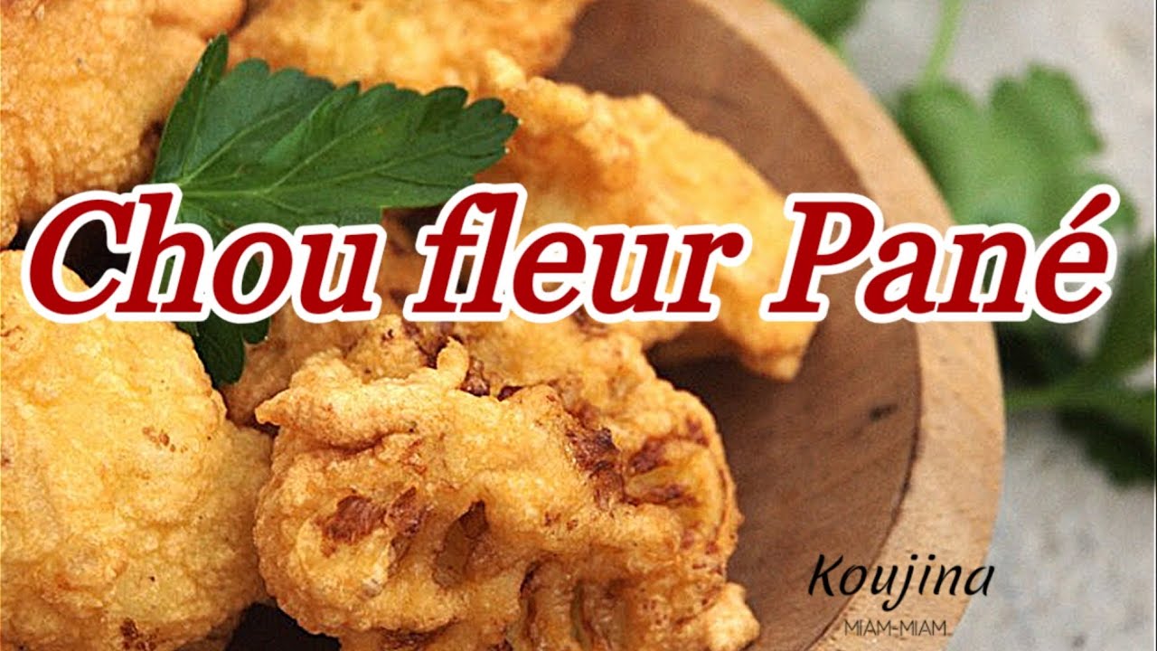 Recette de Chou fleur aux oeufs (croquettes de chou-fleur )