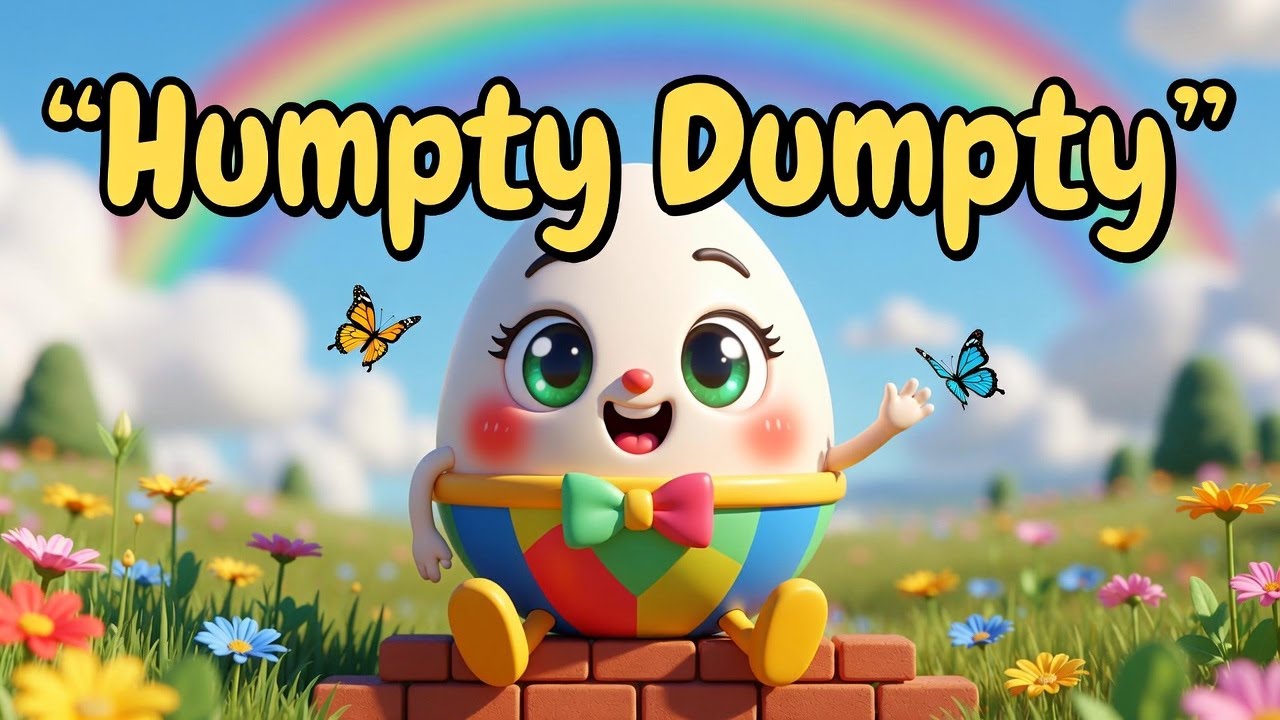 humpty dumpty sat on the wall | @bebemelon-b2b kids Nursery Rhymes