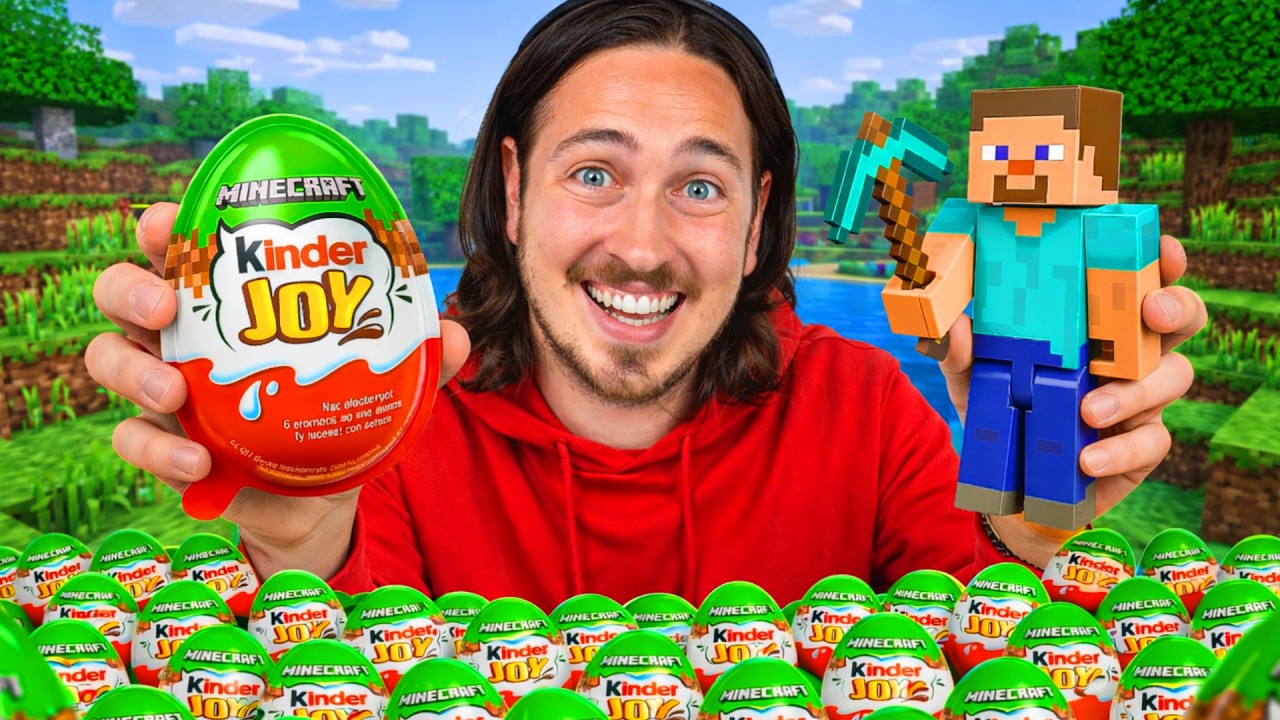 MINECRAFT KINDER TOJ&Aacute;S NYIT&Aacute;S!