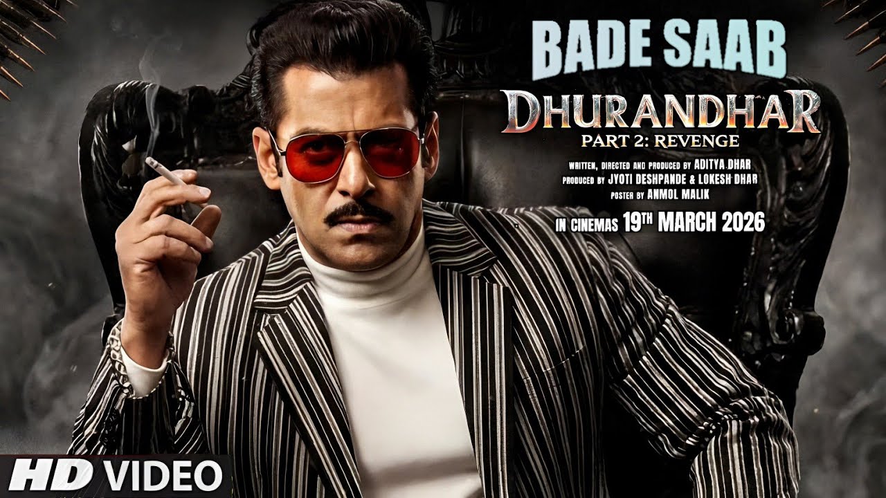 Dhurandar Part 2: Salman Khan As Bade Saab | Aditya Dhar | Eid 2026