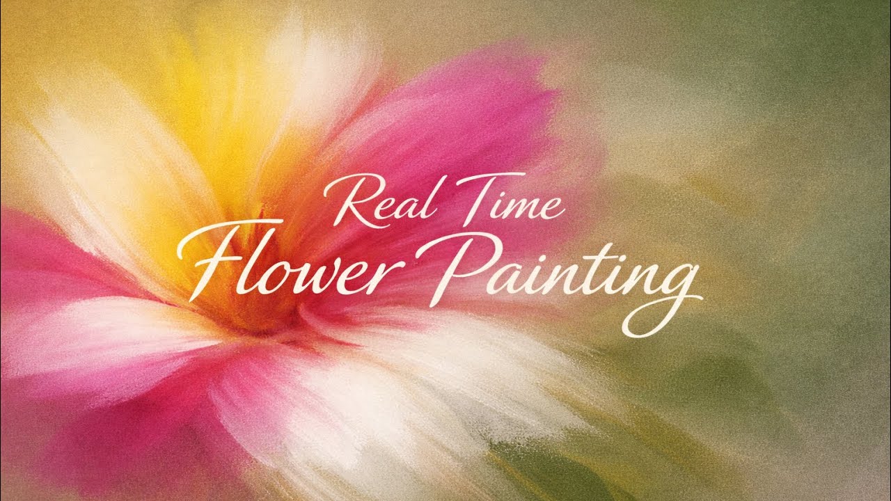 Real Time Flower painting 