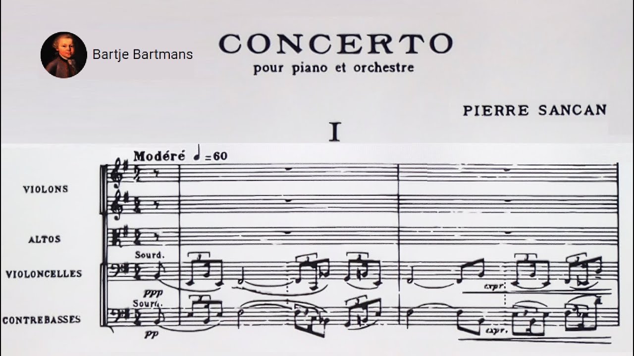 Pierre Sancan - Piano Concerto (1957)