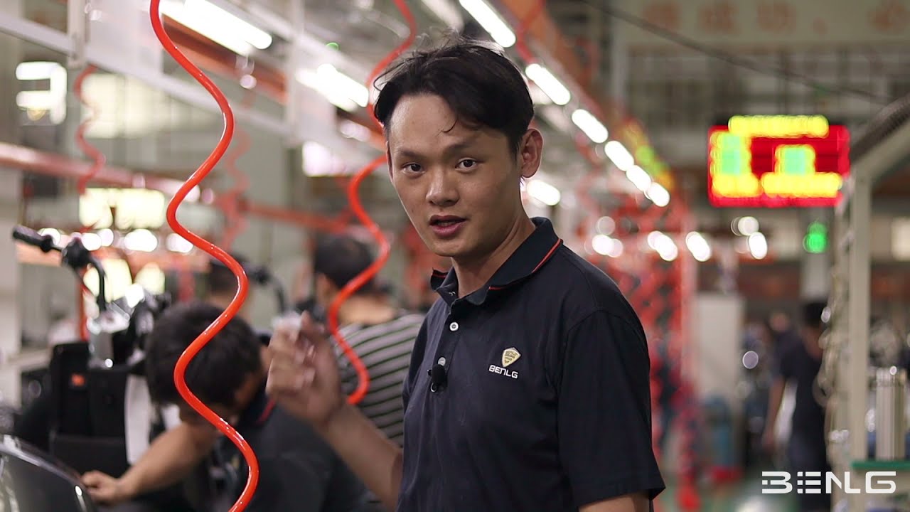 Introducing Benlg Assembly line for Electric Motorcycle, Electric Bycicyles, and Electric Scooter