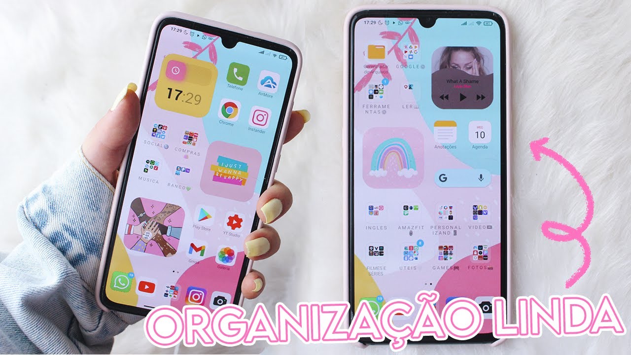 ORGANIZANDO MEU CELULAR | A MELHOR de 2021 *to apaixonada*