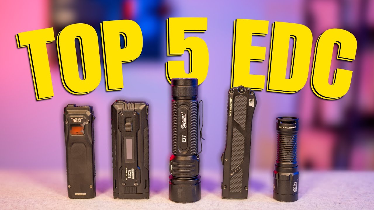Пять лучших EDC-фонарей Nitecore 2025 года: какой из них лучше всего носить с собой