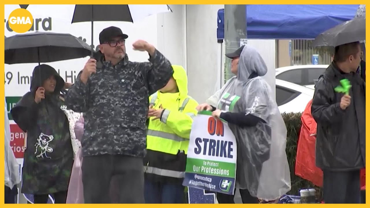 Thousands of health care workers on strike