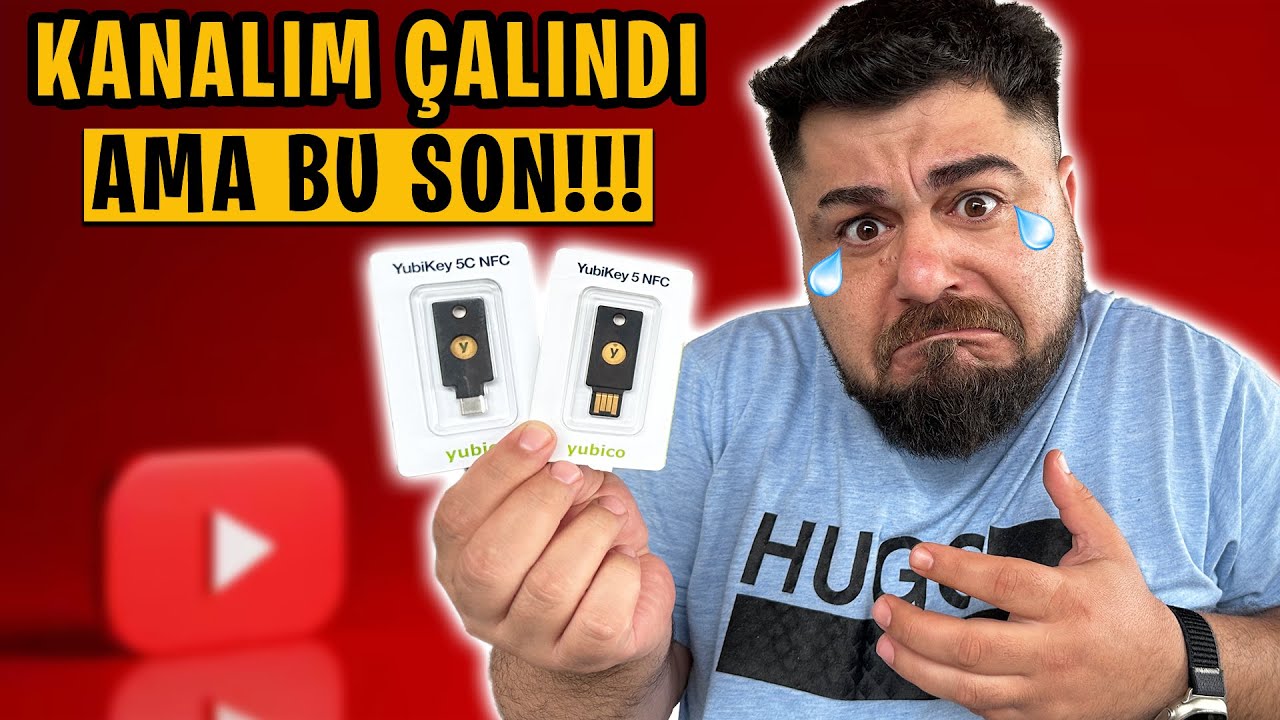 Artık Kimse Kanalını Çalamayacak! Yubikey İki faktörlü doğrulama Kullanımı!