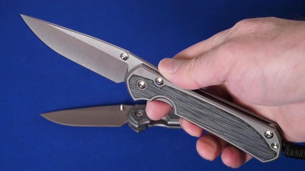 Ножи Chris Reeve Sebenza Large 31 & Small 31 Black Canvas Micarta USA
