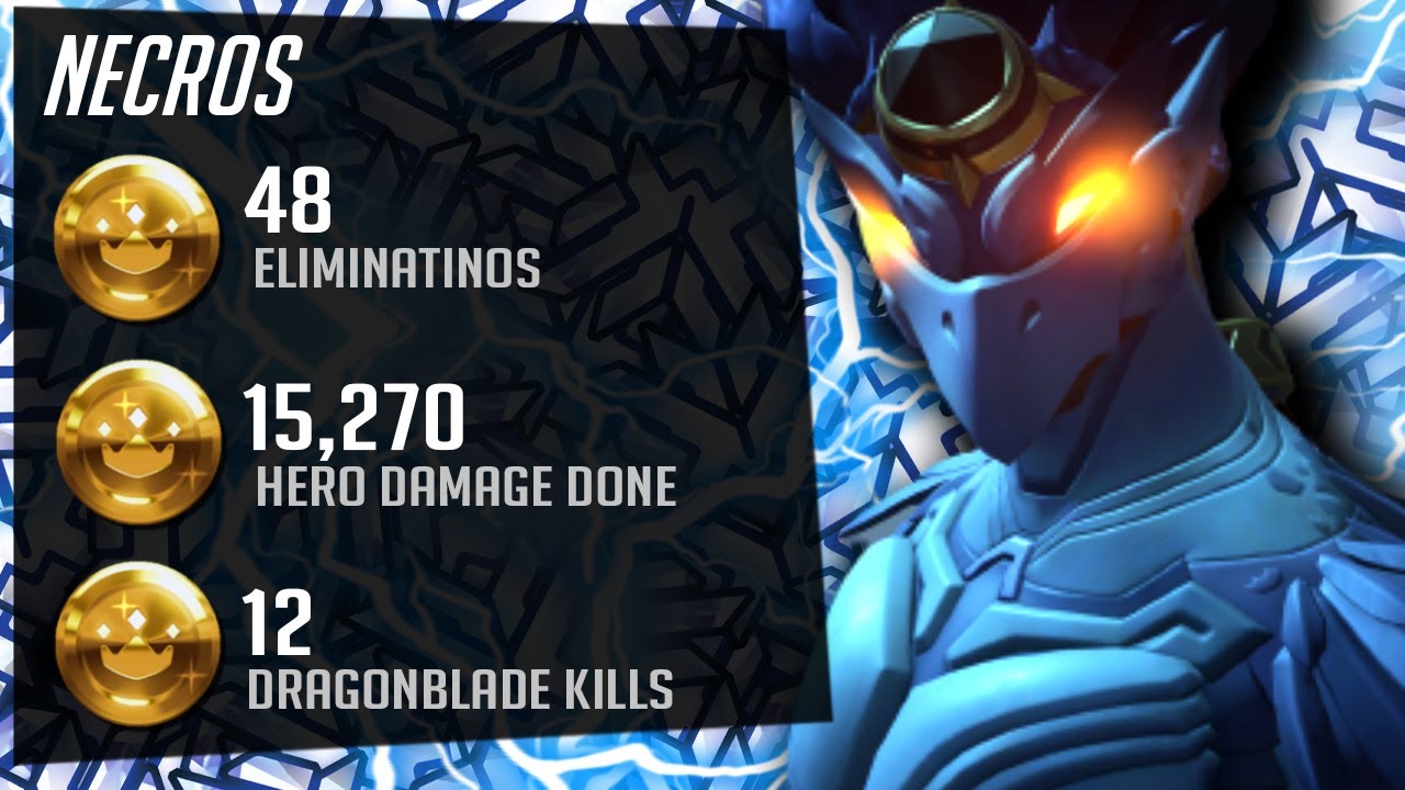 Necros Nano Genji - 48 elims! [ Overwatch Season 26 Top 500 ]