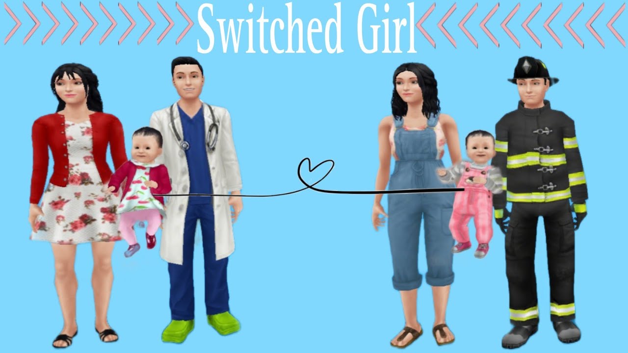 Switched Girl (Part 1) | The Sims Freeplay |