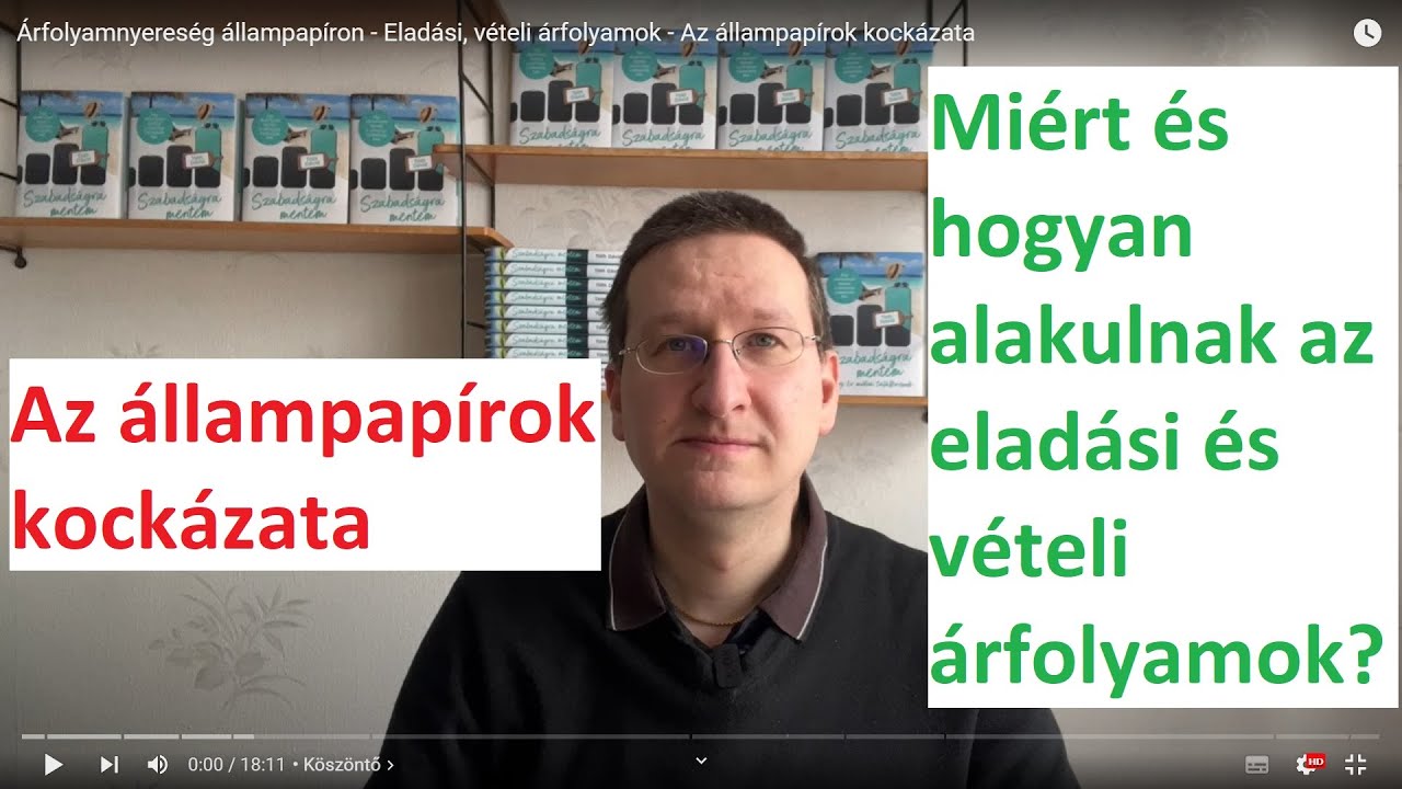 Árfolyamnyereség állampapíron - Eladási, vételi árfolyamok - Az állampapírok kockázata