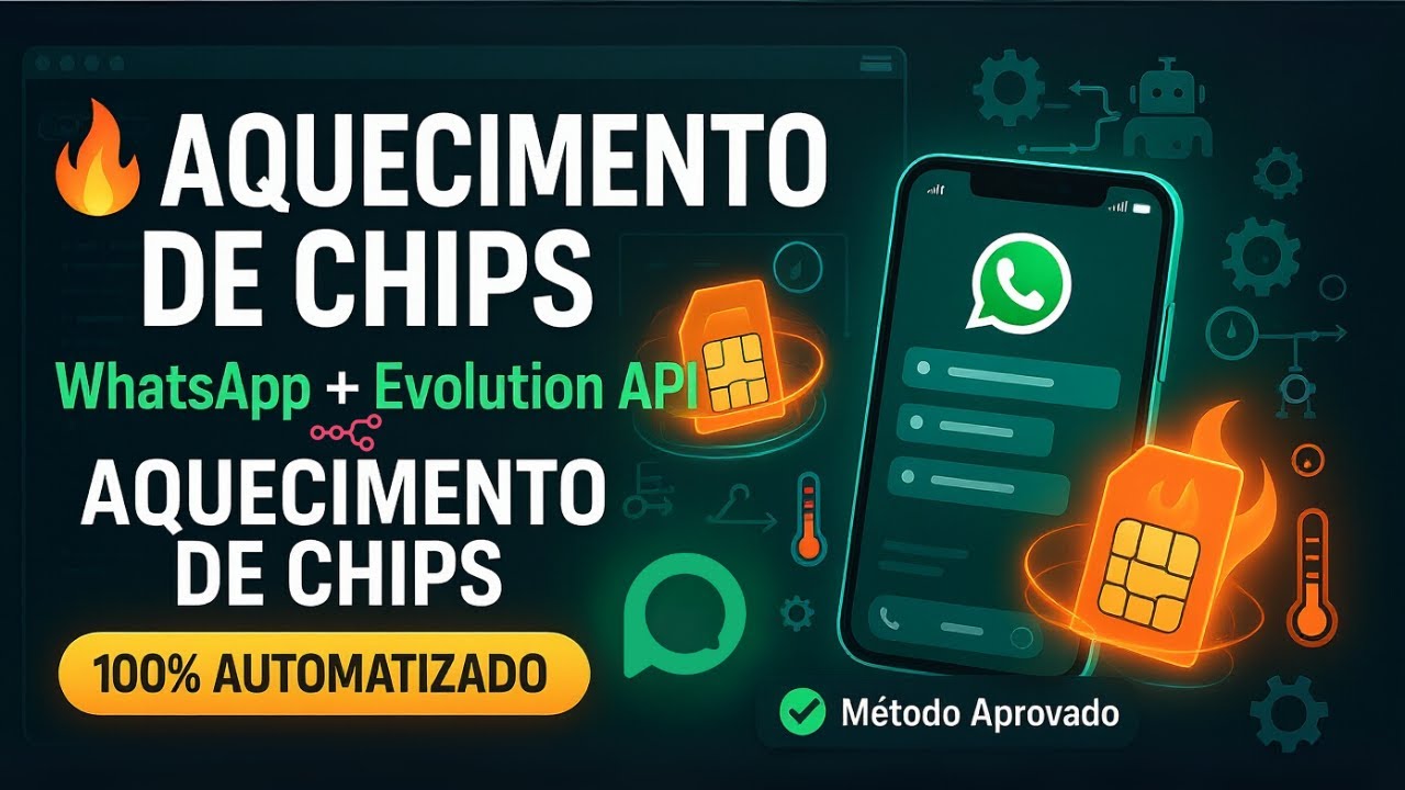 Como Aquecer Números de WhatsApp com Evolution API e n8n