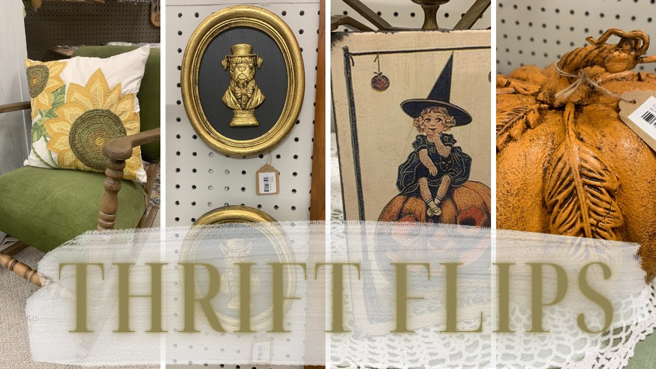 DIY Fall Makeovers for Resale | Using JRV Decoupage Papers & IOD Moulds
